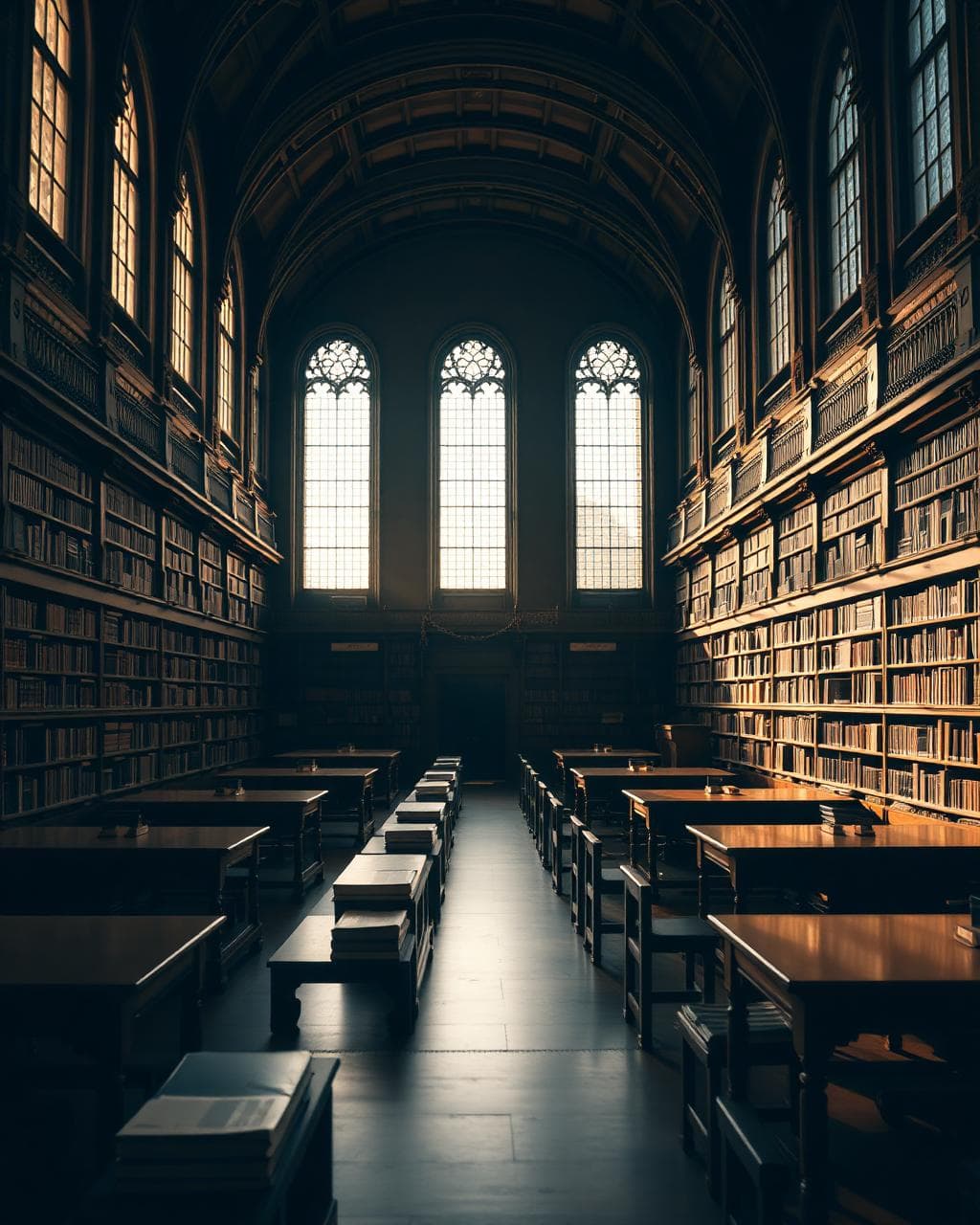 Sala de leitura acadêmica