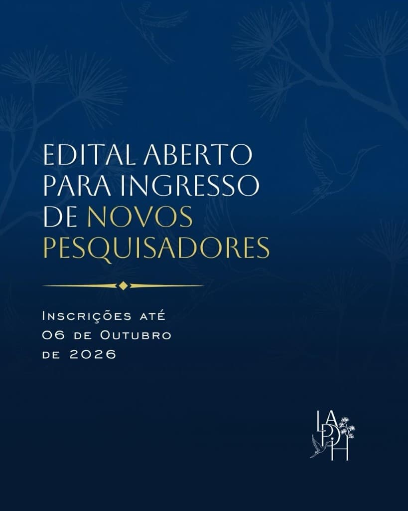 Edital aberto para ingresso de novos pesquisadores — inscrições até 06 de outubro de 2026